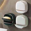Wall-Mounted Covered Soap Holder - No Drilling, Waterproof, Easy To Clean