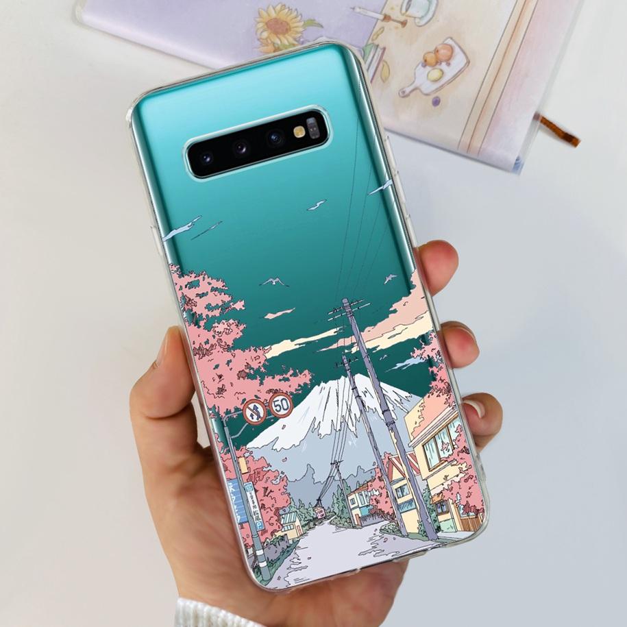For Samsung Galaxy S10 Lite Plus Case Lovely Astronaut Soft Silicone Phone Cover For Samsung S10 Plus S10e Funda S10+ S 10 Coque