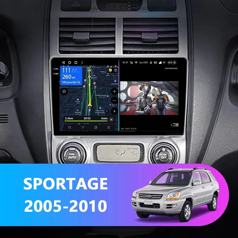 9 INCH Dash Kit for KIA SPORTAGE 2005-2010 Car Radio Fascia Frame Android Player Adapter Cover Stereo Panel Bezel GPS Fascia