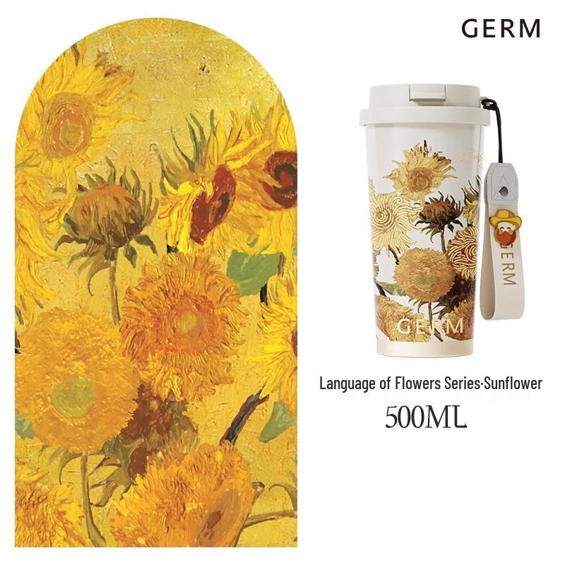 Germ Flower Series Dual-Use Travel Mug