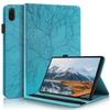 For Honor Pad X8a Tablet Case PU Leather Card Slot Soft TPU Tree Cat Funda For Honor Pad X8A Cover 11.0 inch 2024 Caqa + Stylus
