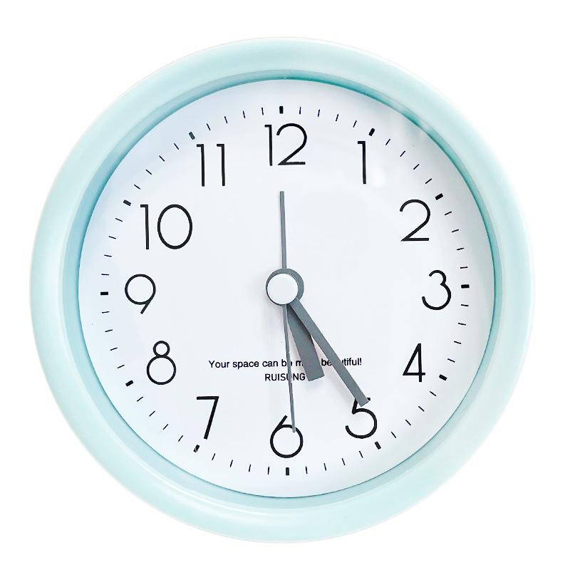 Small Alarm Clock, Small Fresh Light Color, New Large Digital Silent with Alarm, Creative Children's Student Desk Clock