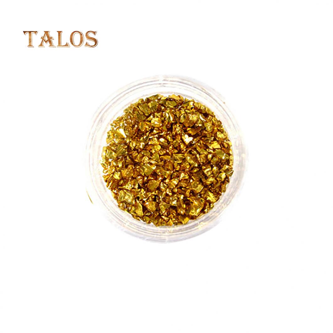 

1 горшок, нерегулярный гравий, щебень, советы «сделай сам», 3D-маникюр, украшение для дизайна ногтей, уход за ногтями и лак золотистый