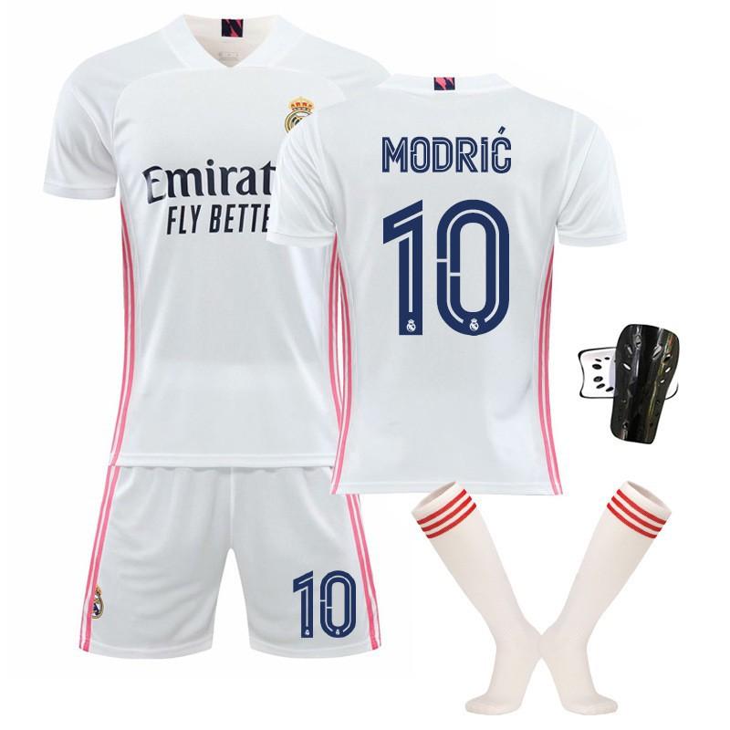 20-21 Home No. 7 C Ronaldo Football Suit Men's 20 Vinicius 4 Ramos 8 Cross