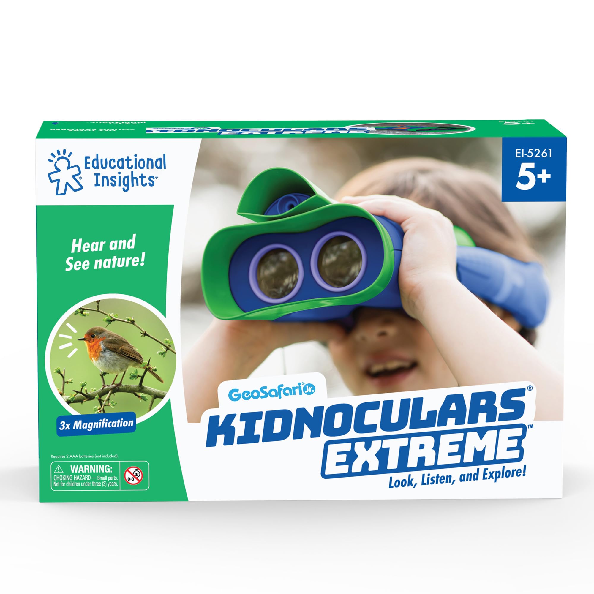 

Learning Resources EI5261 Binoculars with Sound Authentic Collector,