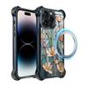 iPhone 14 Pro IBIZU DropGuard Ultra Case with MagSafe, Glass Colors, Wildflower Whisper