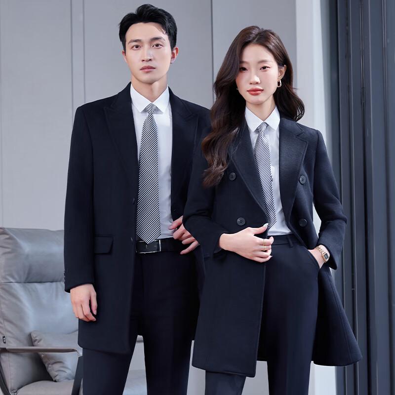 Teluoman Unisex Professional Wool Overcoat