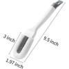 Professional Cleaning Shoe Brush, Multifunctional Long Handle Brush Cleaner, Hangable Soft Bristle Shoes Cleaning Scrubber (White)