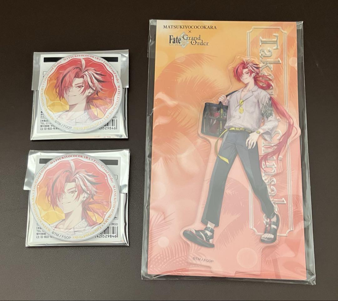 

[Б/У] Fate FGO Мацумото Киёси Такасуги Синсаку Акриловая подставка Кан-значок