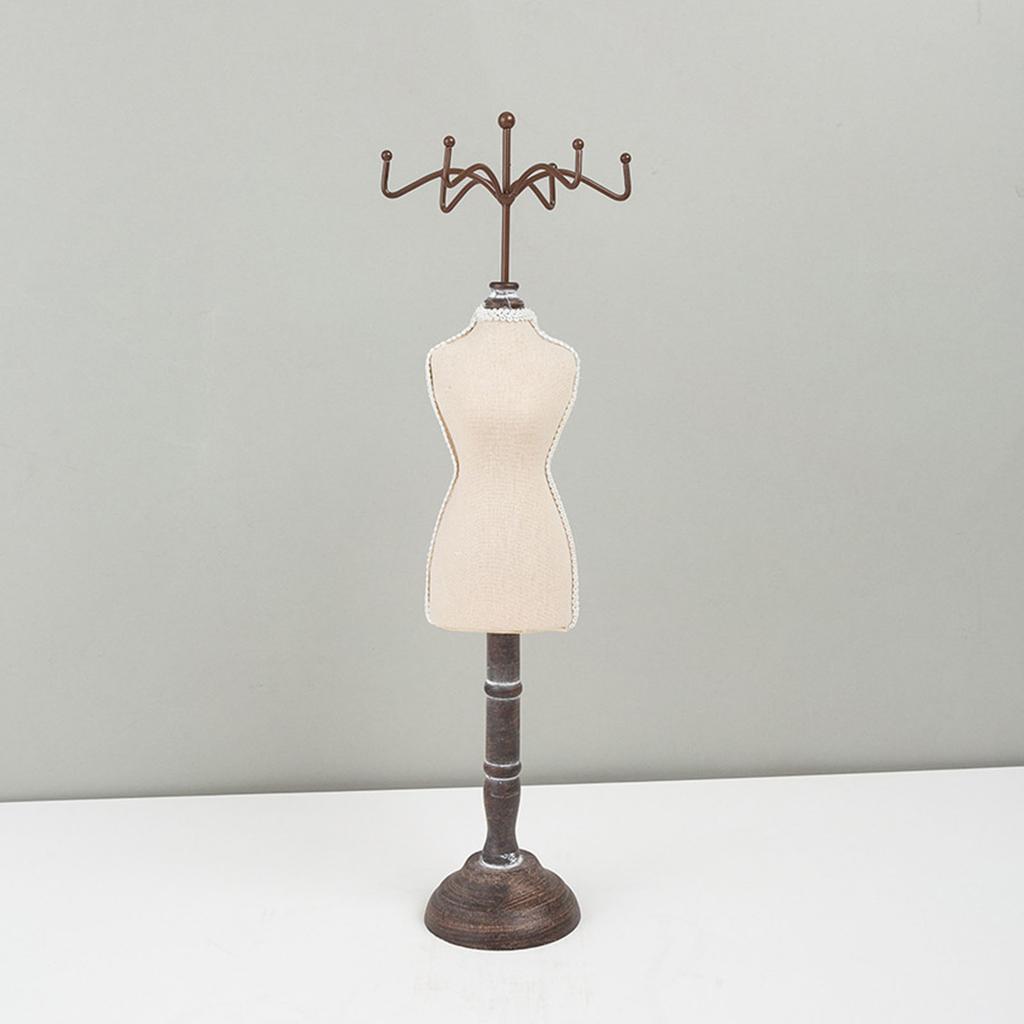 Easy To Use Velvets Jewelry Display Stand with Quick Access Jewelry Showing Holder for Accessory Changes and Protections