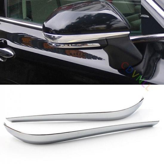 Chrome Rearview Side Door Mirror Cover Trim For Toyota Camry xv70 2018-2019
