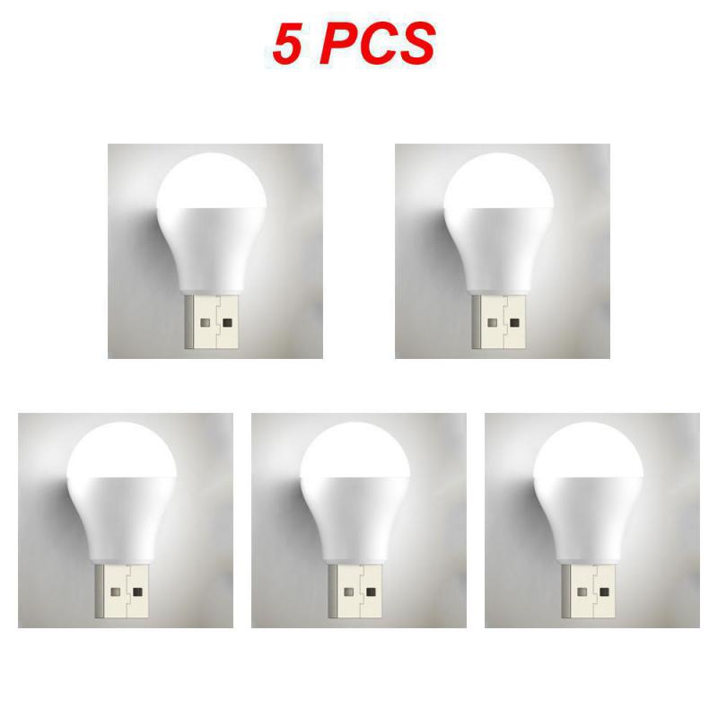 USB Tragbares LED-Licht Kleines Rundes Licht Computer Powerbank Licht Für Computer PC Mobile Powerbank USB-Licht