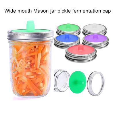 5 Stück/Set Gärdeckel 86mm Für Kimchi Gurken Brandneu