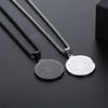 European and American Style Men's Praying Hands Medal Necklace E-commerce Jewelry