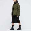 Uniqlo X White Mountaineering Collaboration Premium Lightweight Loose Fit Quilted Down Jacket Unisex outerwear Olive 442562-56