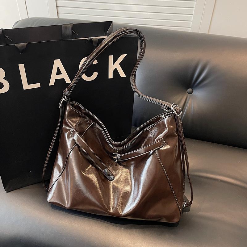 Large Capacity Commuter Tote Bag Women's New Casual Versatile Single Shoulder Crossbody Multi-functional Fashion Backpack