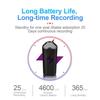 Hidden Voice Recorder Activated Digital Audio Sound Recording Device 16GB Black