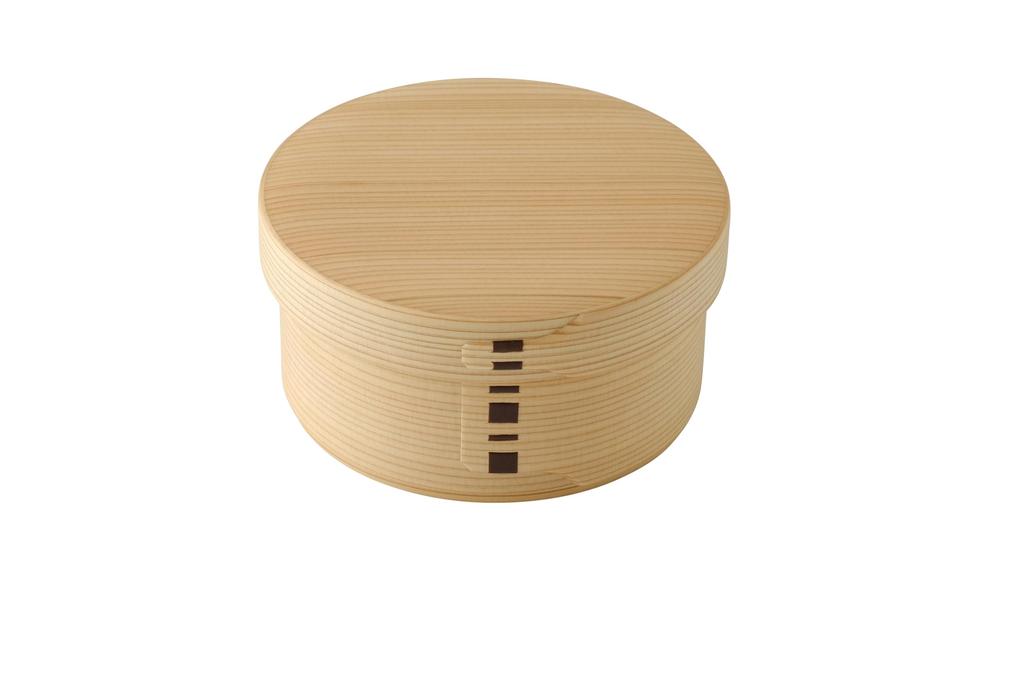 Maru Bento 550ml Magewappa Bento Bento Made In Odate Kogei Natural for Wood Bento Box 2250 (medium) Box, Box, Japan, Co., Ltd., In-house Production,