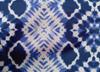 oneOone Cotton Poplin Indigo Blue Fabric Geometric Shibori Sewing Material Print Fabric By The Yard 42 Inch