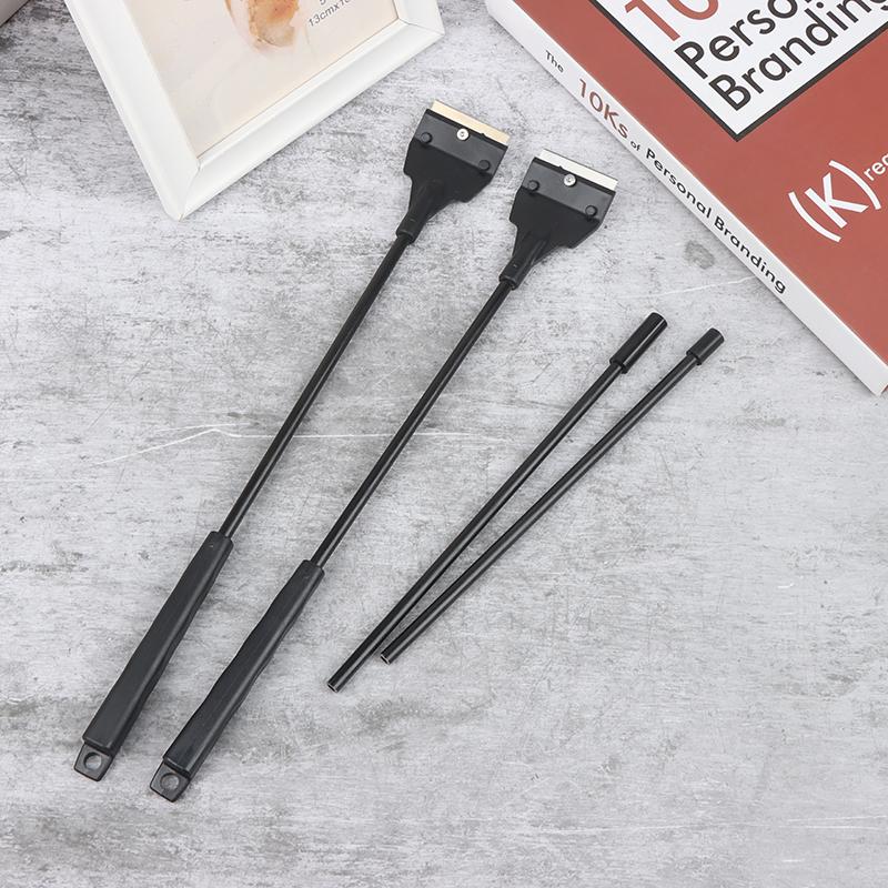 Stainless Steel Aquarium Fishtank Algae Scraper Blade Water Grass Cleaning Brush