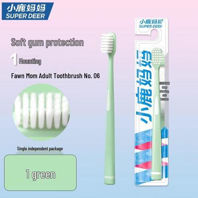 Adult Soft Bristle Wide Head Toothbrush, 10-Pack