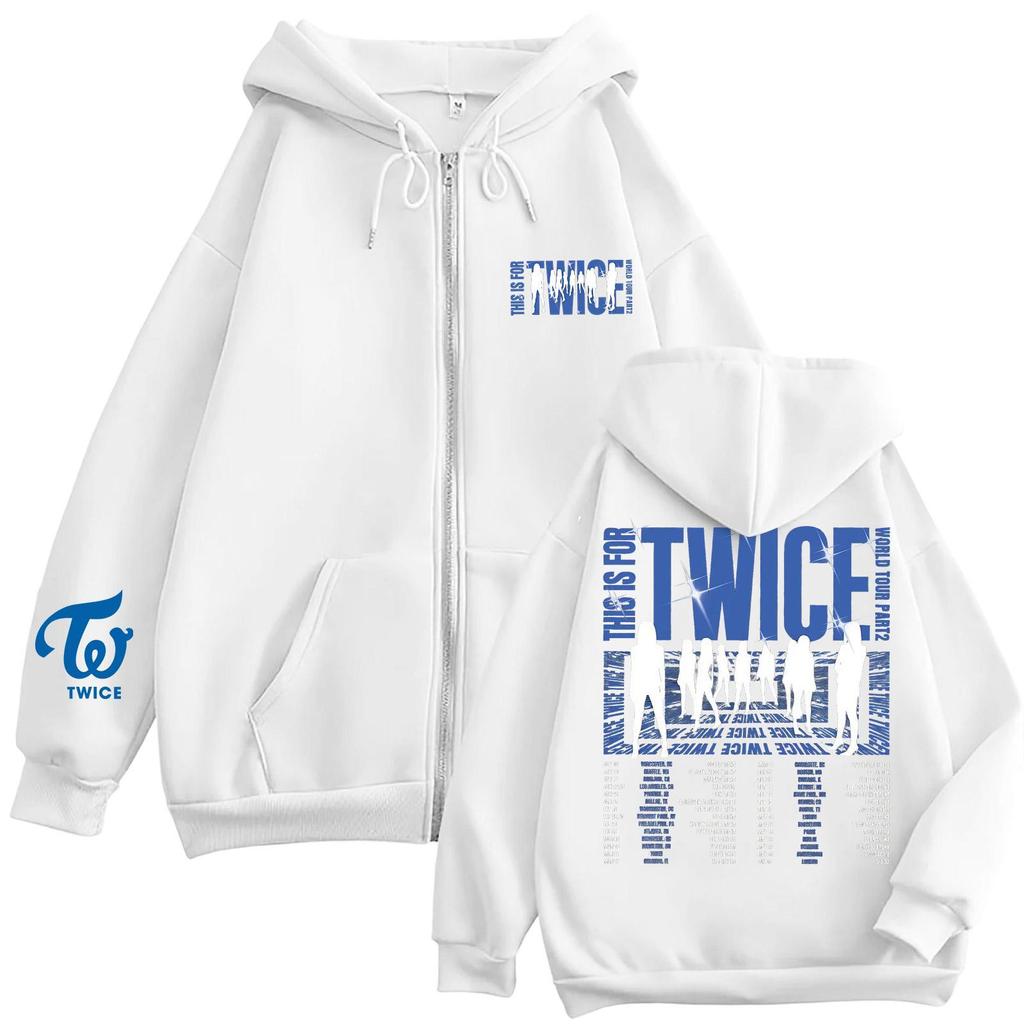 Damen Casual Mode Bedrucktes Langarm-Kapuzensweatshirt mit Reißverschluss