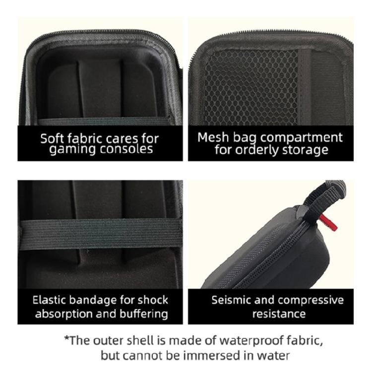 Protective Hard EVA Carrying Bag Shockproof Handheld Spillproof Storage Case Antifall Suitable for RG406V Gaming Console