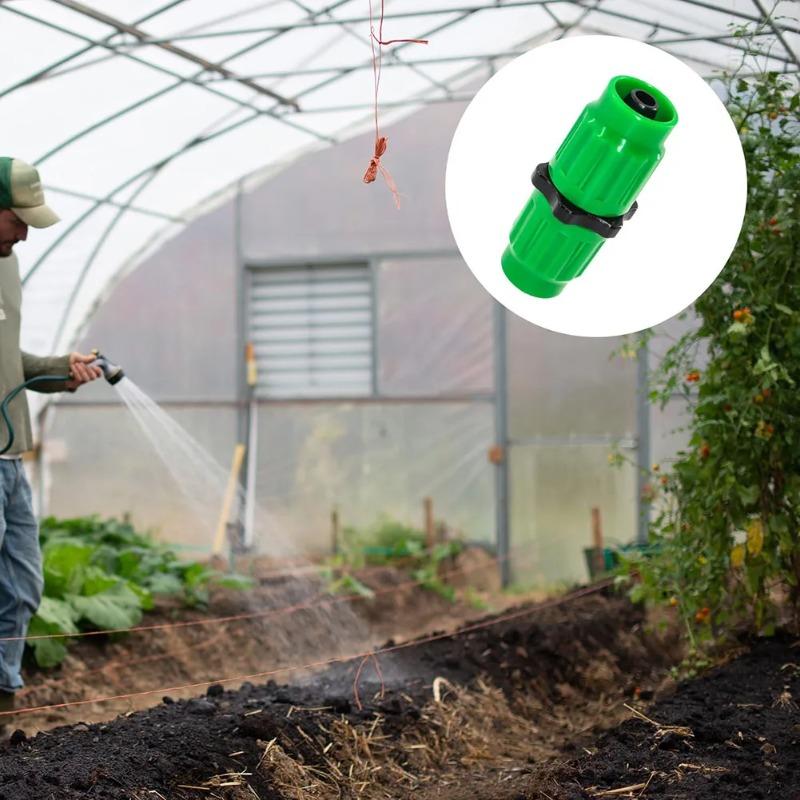 1/4pcs Connecting garden watering hose Adapter extender kit Multi functional connector repair hose Plastic quick connector