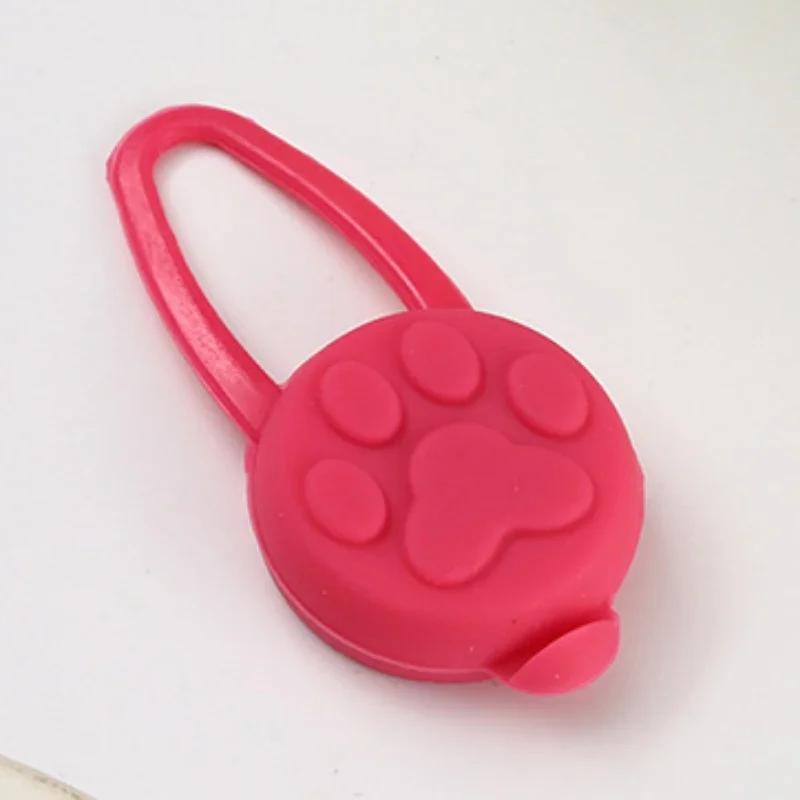 Colorful LED Flashlight Dog Cat Collar Glowing Pendant Pet Dog Night Safe Pet Leader Necklace Glowing Bright Decorative Collar