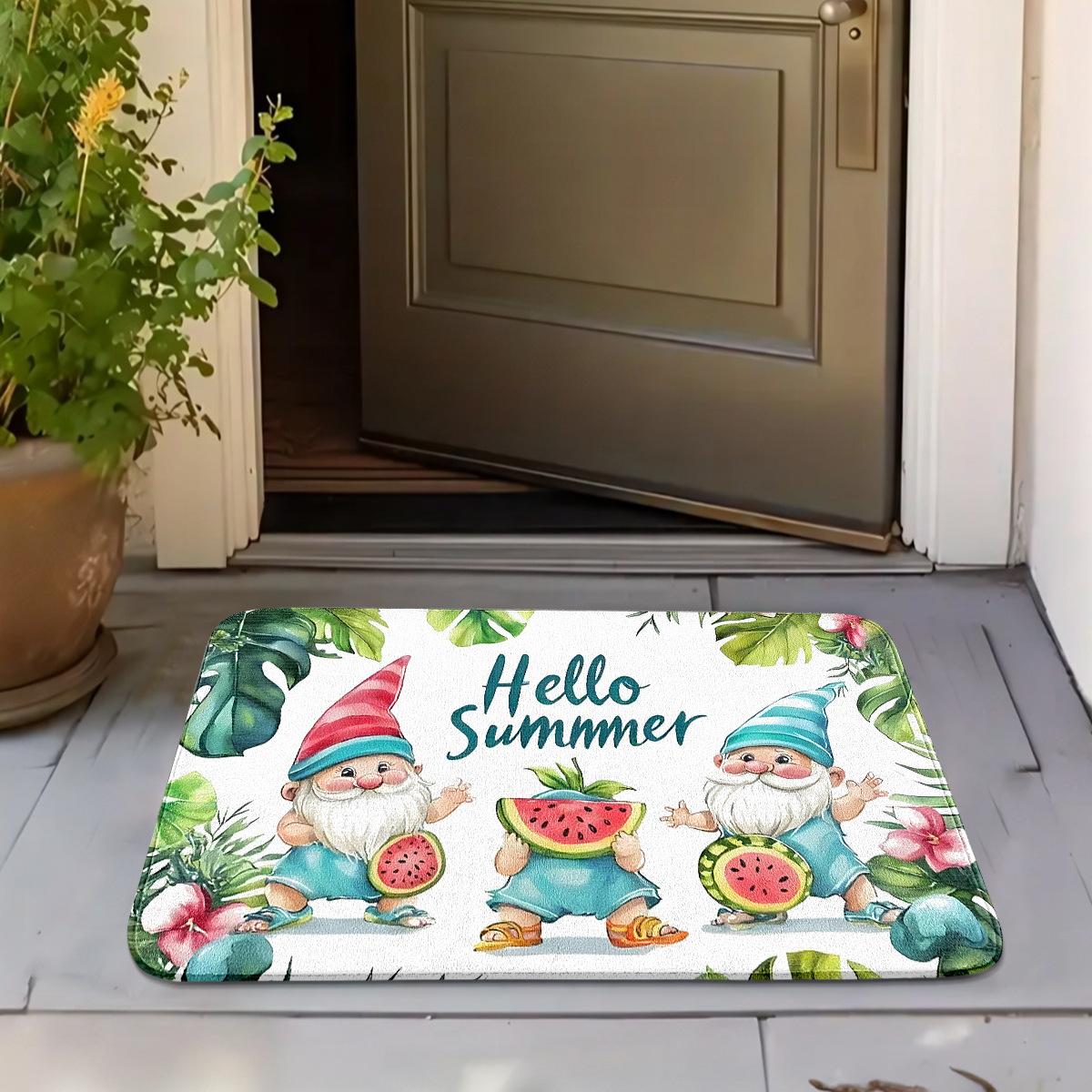 

VIKAMA Summer Carpet For The Entrance, Anti-Slip And Water-Absorbing Bathroom, Floor Mat For The Toilet, Home Decoration 40X60CM 1.3X2FT