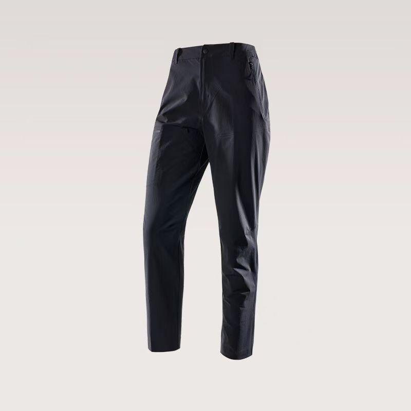 Autumn Men's Outdoor Sports Lightweight Soft Shell Pants Straight Commuting Wear-resistant Quick-drying Elastic Shock Pants