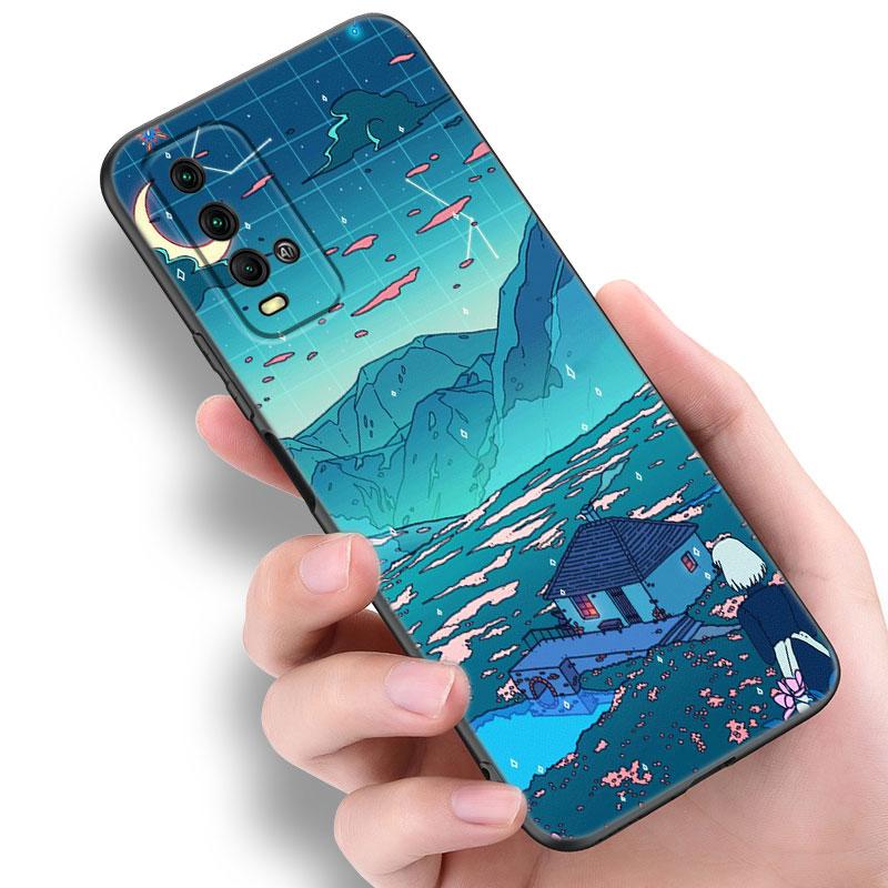 

Эстетический чехол для телефона Art Pixel для Xiaomi Redmi Note 5 6 9T K20 K40 K50 Pro 7A 8A 9A 9C 9i 10A 10C A1 S2, мягкий черный чехол из ТПУ Redmi Note 6(Pro)