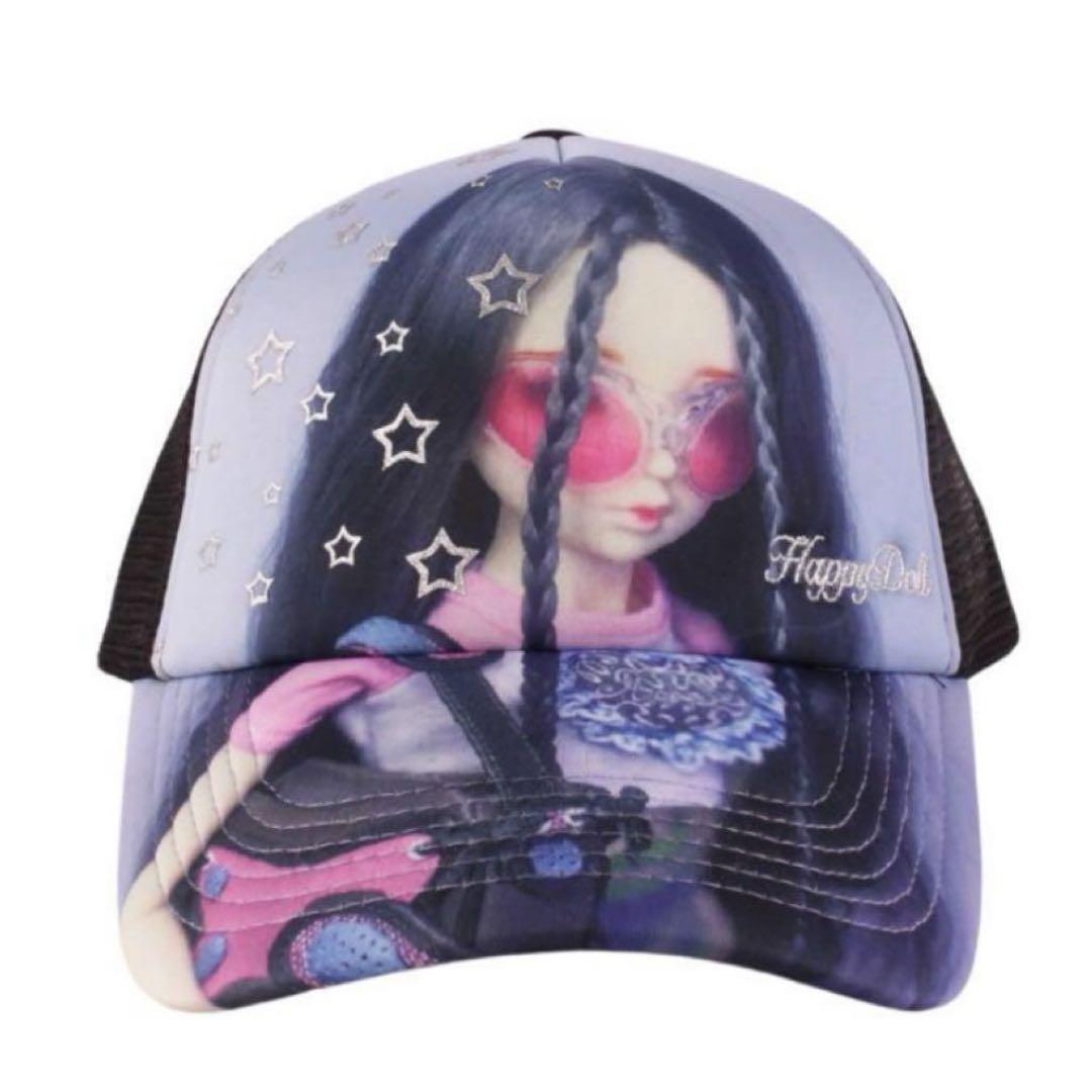 

[USED] Happy99 Doll Trucker Hat Mesh Cap y2k