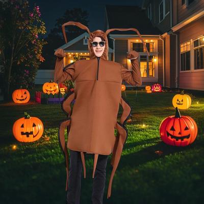 Halloweenový kostým dospělé švába Rekvizity Roztomilý overal na festival