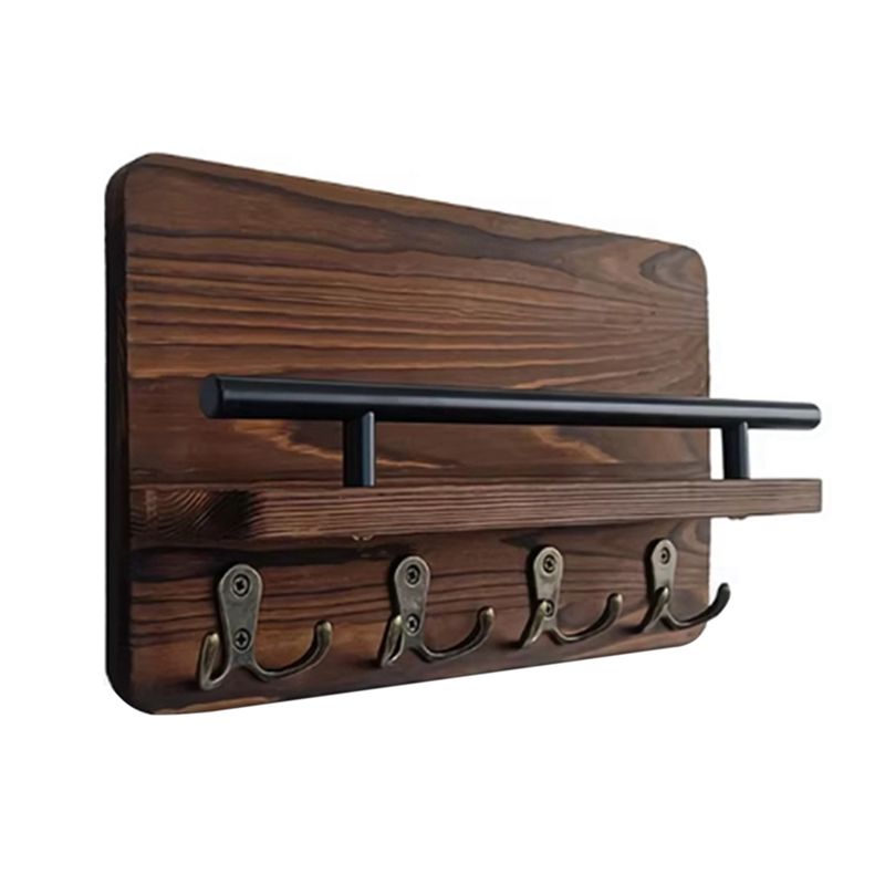 M-Modern-Key Holder Wall Mounted Coat Bag Hanger Rack Key Decorative Hook For Entryway Mudroom Hallway Bathroom Home Decor