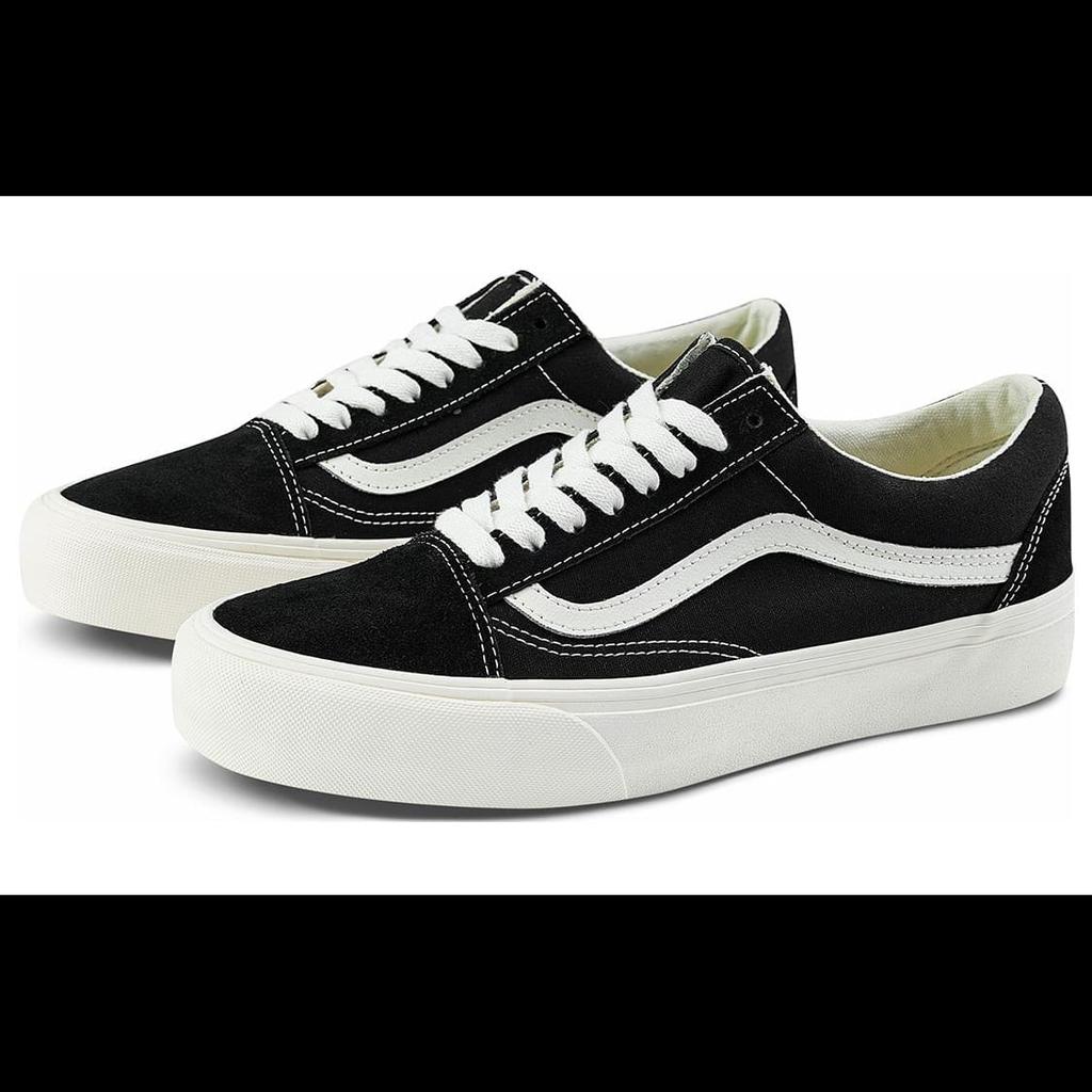 Vans Zapatillas de Skate Premium Old Skool 36 Vr3 Unisex Caña Baja Negro Blanco VN0005UB1KP