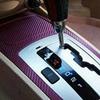 B Pillar Vinyl Wrap Sticker Box Car Carbon Fiber Center Console Dashboard
