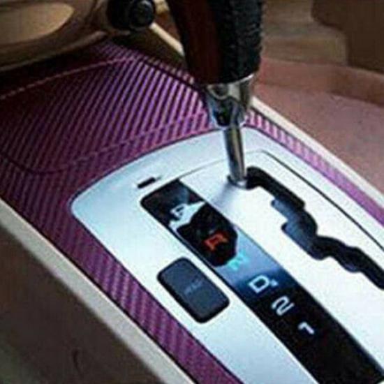 B Pillar Vinyl Wrap Sticker Box Car Carbon Fiber Center Console Dashboard