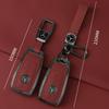 FIQ4  Hot 2025 Leather Car Key Full Case Protection Cover Shell Holder For Mercedes Benz AMG W204 W205 W203 W210 W211 W212 W124 W126 W