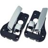 Left/Right Interior Door Handle Chrome Compatible For KIA Carens Rondo 2007-2012 82610-1D000 82620-1D000 826101D000 826201D000 KI1352112left and