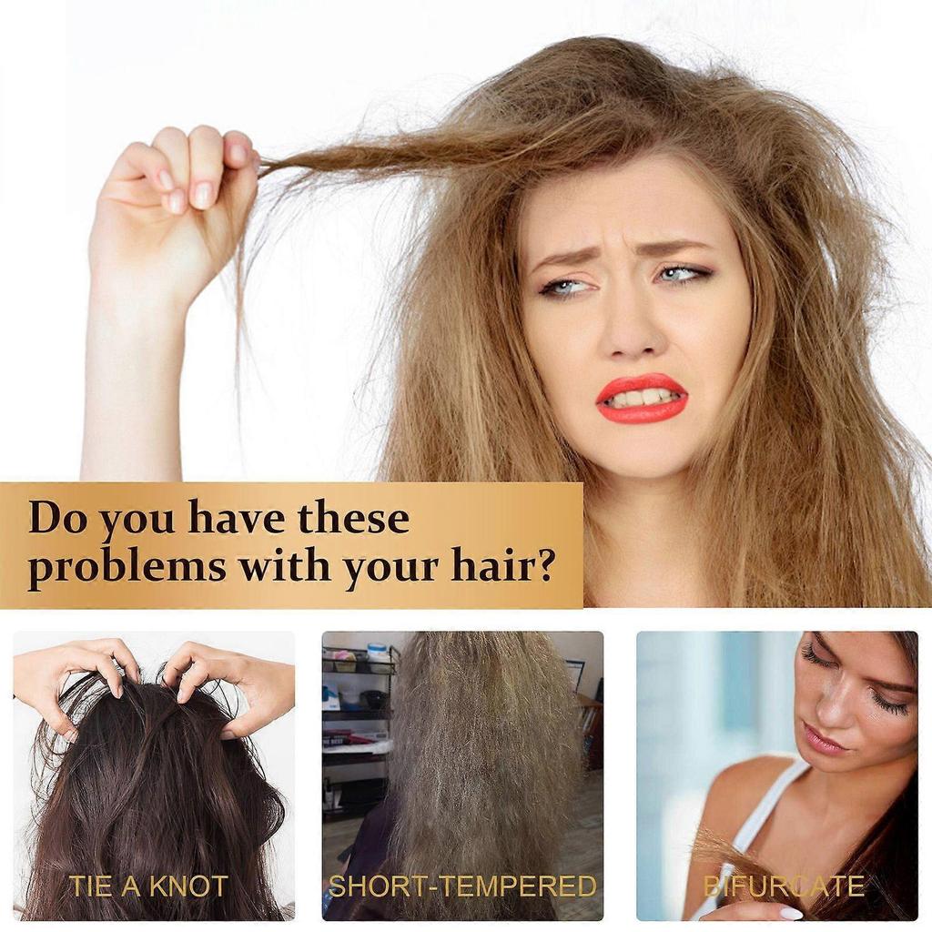 Nourishing and Repairing Hair Mask for Dry, Frizzy, Dyed, Permed, Damaged, Strong, Repairing, and Smoothing Hair. Less