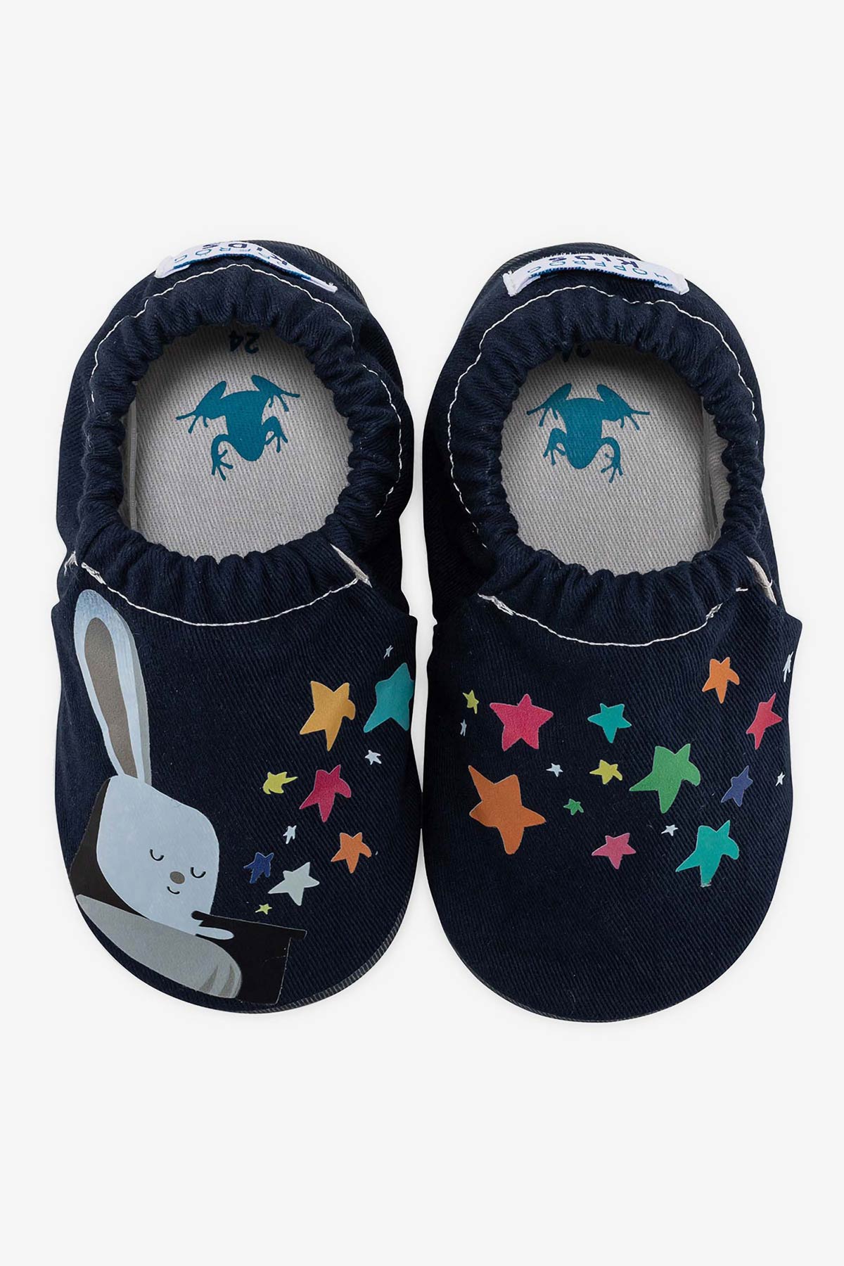 

Bunny Wizard Hyper Navy Blue Barefoot Smart Booties 19 Темно-синій