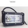 Universal Dual-Color Rechargeable LED Vehicle Light