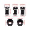 5PC Portable Router Collet Set For Precision Woodworking And DIY Projects With Easy Installation And Replacement