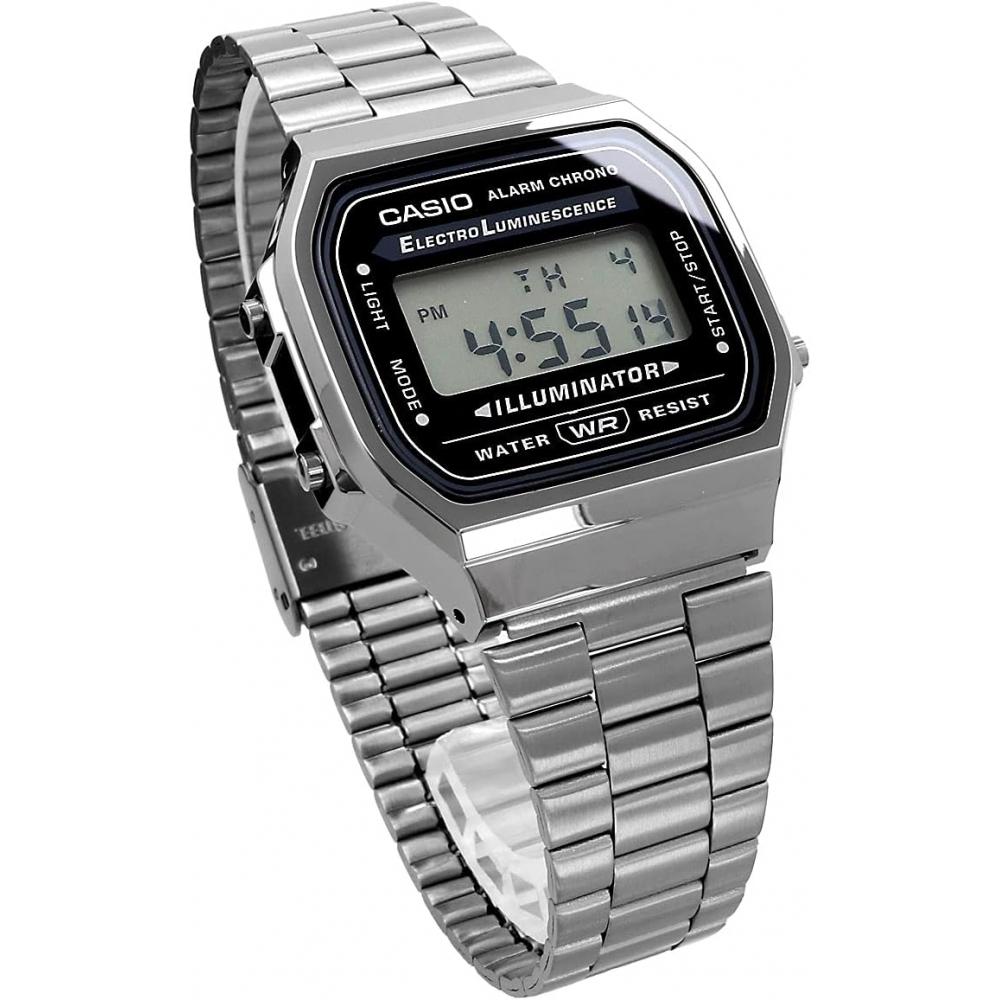 CaSio Digital Watch Standard A168wgg 1a Men S woMen kidS Grey Metallic Import