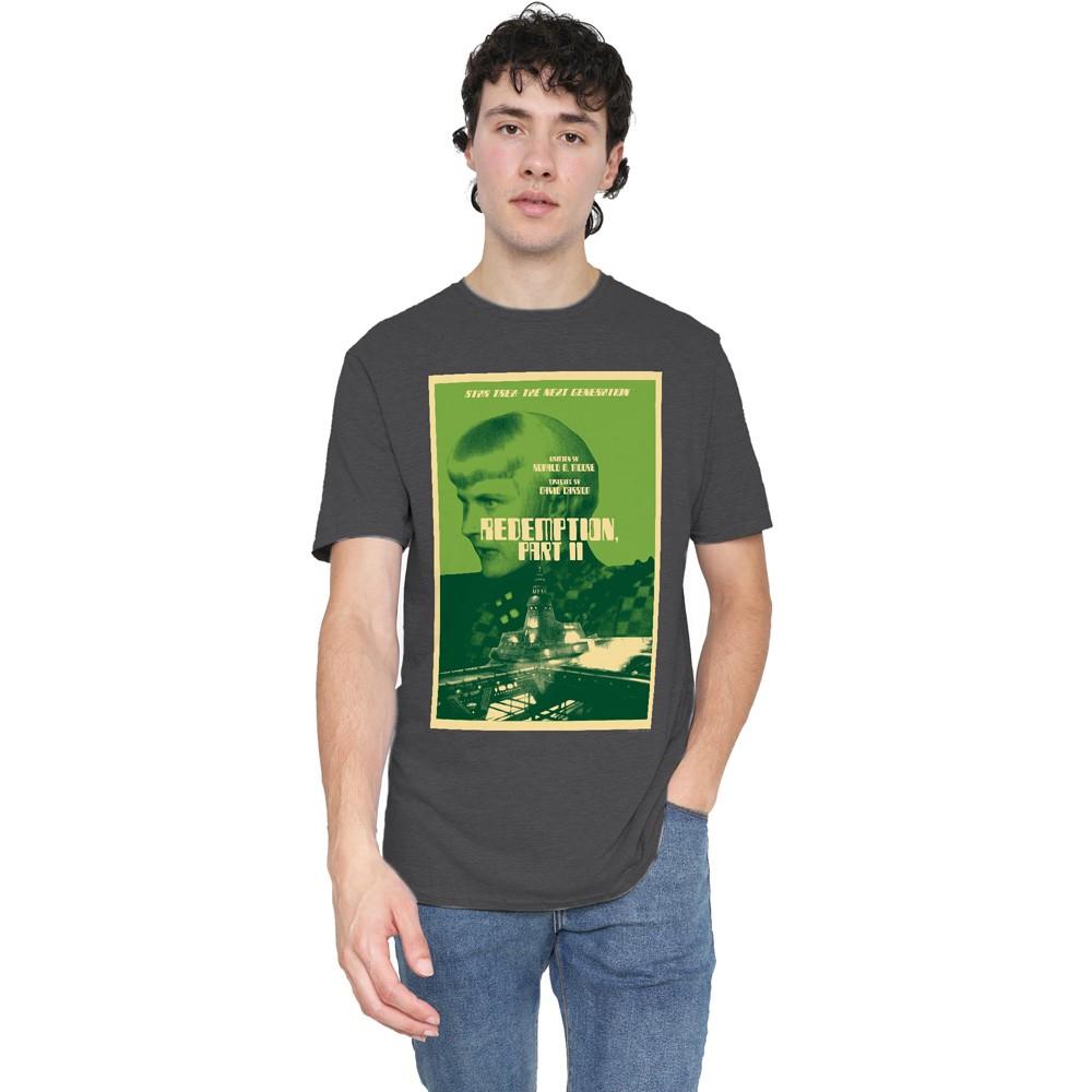 Star Trek Tng Season 5 Episode 1 T-Shirt S-3XL Charcoal S