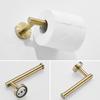 Bathroom Accessories Towel Rack Shelf Hardware Set Modern Stainless Steel Towel Robe Hook Toilet