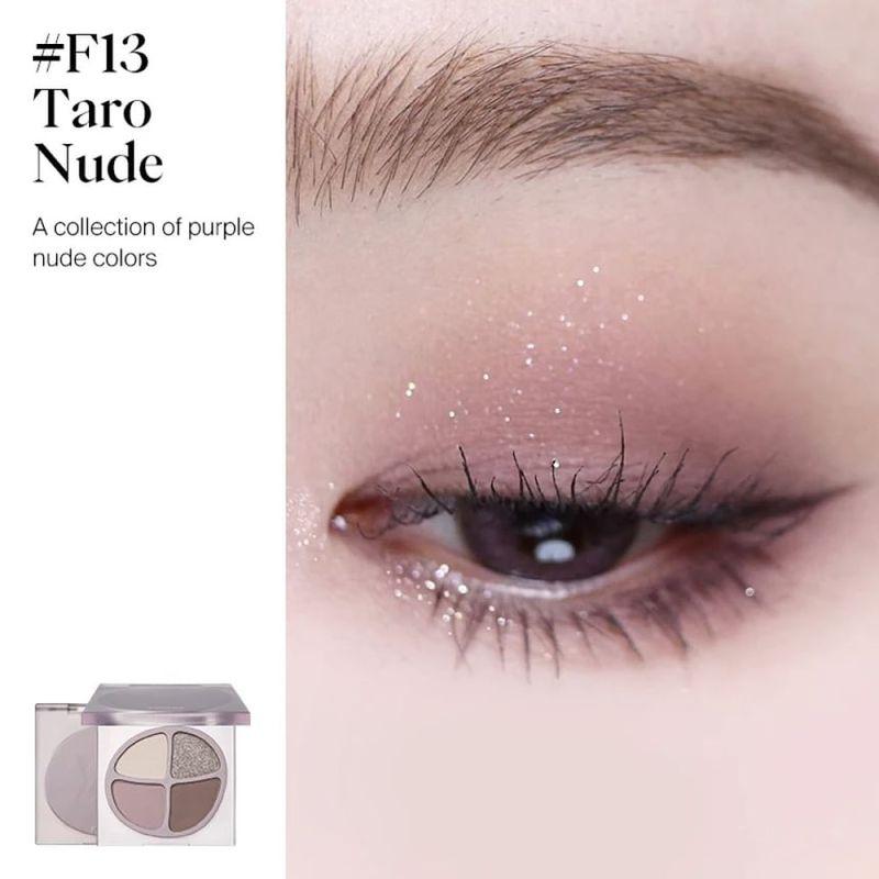 JOOCYEE - Four-color Eyeshadow Palette - F13 Taro Nude