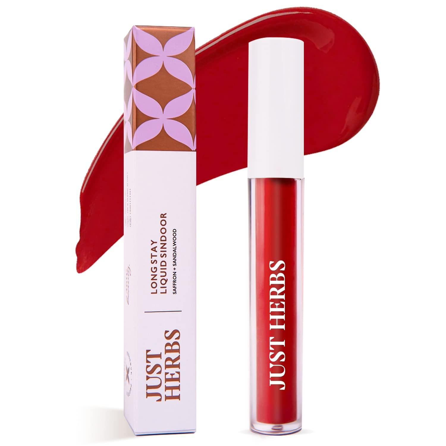 @ Just Herbs Sindoor Scarlet Maroon Color For Women 5g MA-5-60%Off