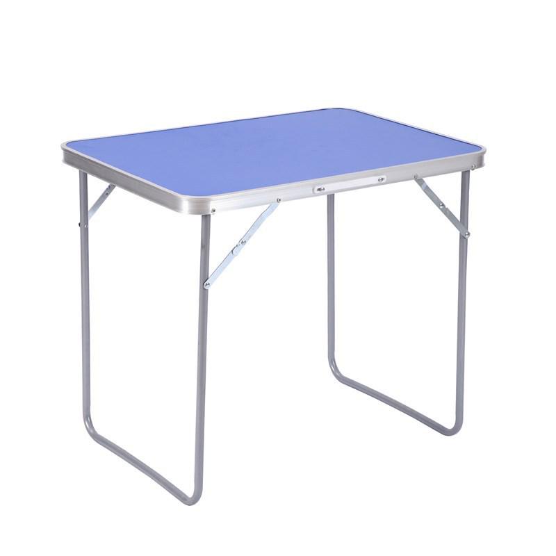 Wowding Portable Aluminum Folding Table for Outdoor, Street Vendor, and Home Dining